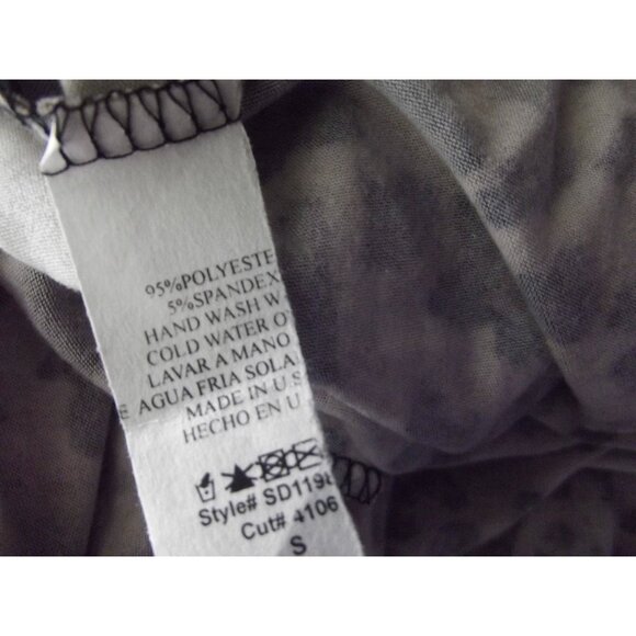 Hemish U.S.A. Dress Womens Size Small Animal Print Long Sleeve v-neck knit pocke - Picture 4 of 9